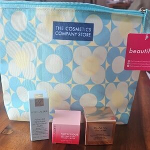 Estee Lauder Gift Bag W/ Eye Cream. Soft Mask & Ultimate Lift Regenerating Creme
